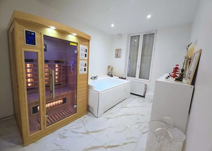 O Sacree Detente De -spa Privatif - Proche De La Gare & Centre